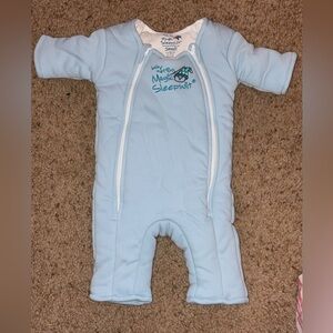 Baby Merlin's Magic Sleepsuit - Light Blue - size 3-6 months